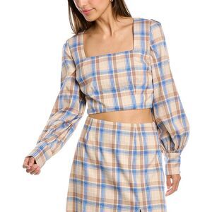 The Fifth Womens  Label Baseline Top, White